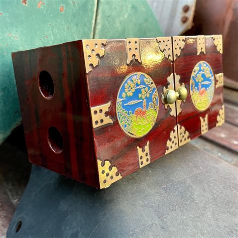 vintage chinese puzzle box